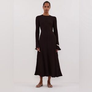 DISSH Long Sleeve Black Dress